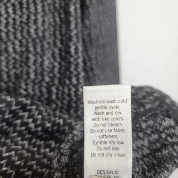 ATHLETA Heartbeat Hope Herringbone Form Athletic Full Zip Jacket Women’s Size Xs - Picture 13 of 16